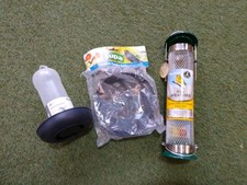 Peckish All Weather Sunflower Feeder Supa Ground Feeder Table & Henry Bell Water