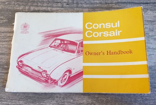 1963 consul corsair - consul, owners