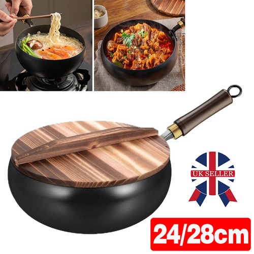 Cast iron woks hand - cast,