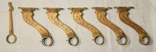 Antique ornate brass - antique, foot