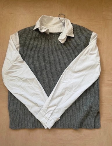 Vintage inspired grey knitted - grey,