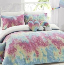 Rainbow Teddy Fleece Duvet