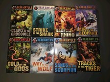 Bear Grylls Mission Survival 8-Book Set Adventure Series Paperback