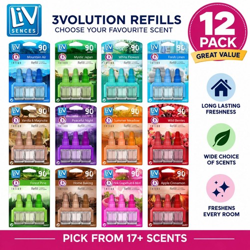 Pack liv sences febreze - 12,