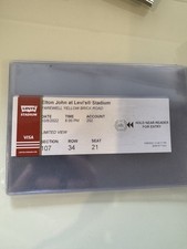 Elton John 2022 Concert Ticket