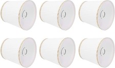 Set of 6 Clip-On Lamp Shades