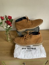 Mens ben sherman tan suede - ben,