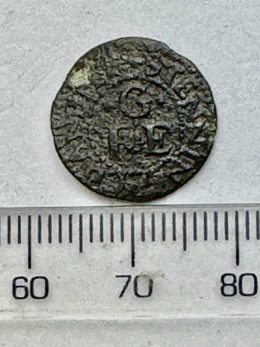 17th century token iohn - 17th,