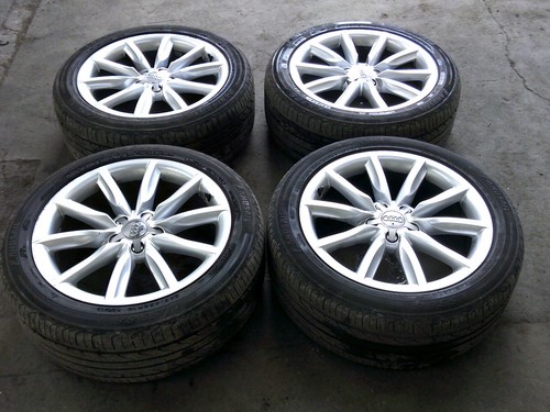 Genuine audi alloy wheels - 18",