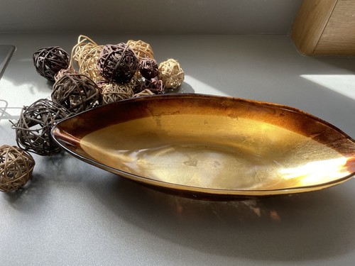 Glass decorative bowl - s,