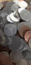 100 Mixed Foreign World Coins Unsorted random pick