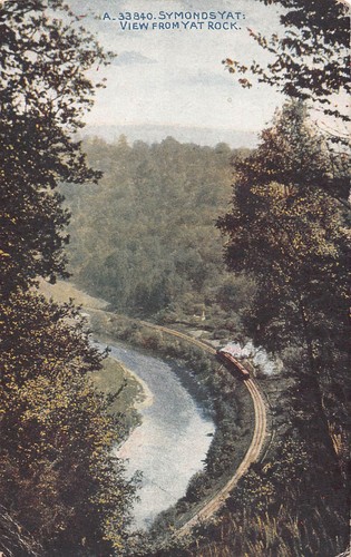 Postcard symonds yat view - -,