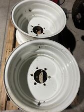 Original New Holland Rims 22/12 - fits turf tires. 130mm centers. 6 stud. 