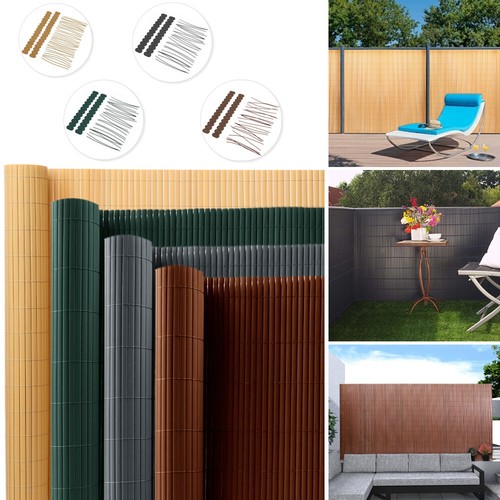 Bamboo privacy screen roll - bamboo,