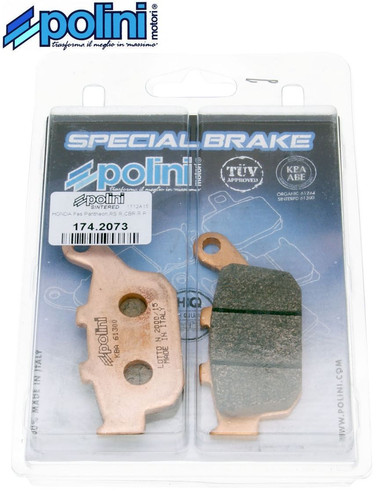 Set rear brake pads - of,