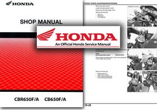 Honda cbr650f cb650f service - honda,