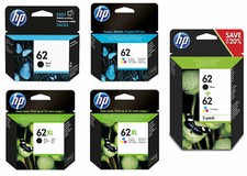 Original HP 62 / 62XL Black &