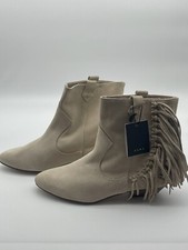 ZARA Basic Lt.Beige Nude Suede