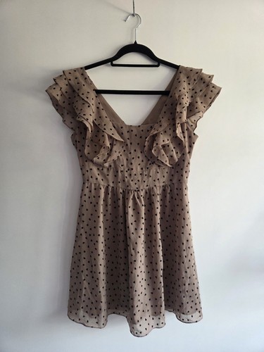 Oasis heart print ruffle - oasis,