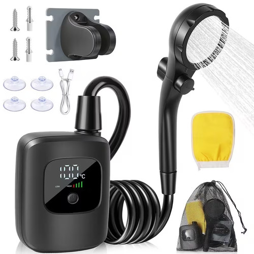 Portable camping shower - camping,