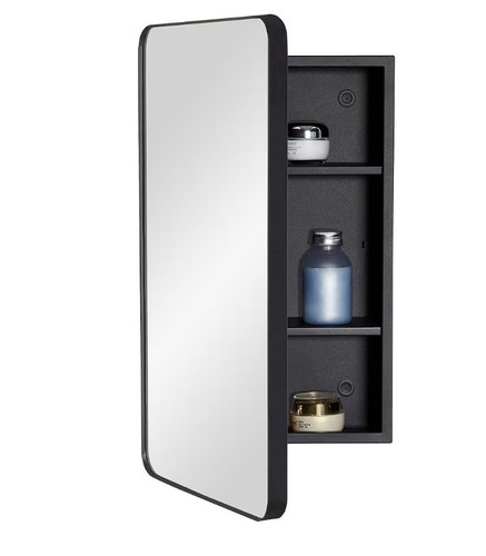 Bathroom mirror cabinet - cabinet, with