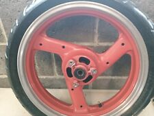 Yamaha FZR 400 1WG 1988 Rear wheel in good condition with rubber cushions