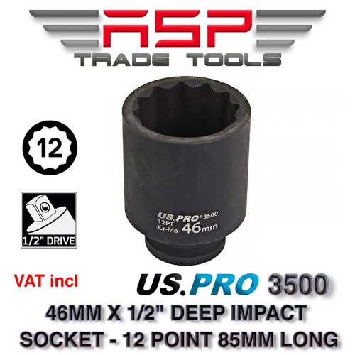 46mm hub socket - deep, impact