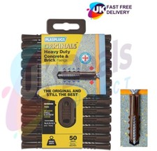 7mm Plasplug Wall Plugs, Heavy