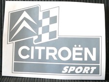 sticker Citroen Sport decal