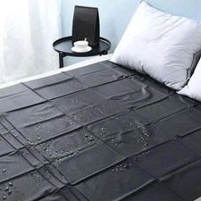 Latex Fetish Bed Sheet | 220×200cm PVC Rubber Waterproof Play Sheet | Easy Wipe