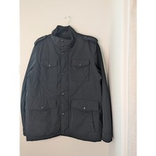 Levi Strauss Men Black Quilted