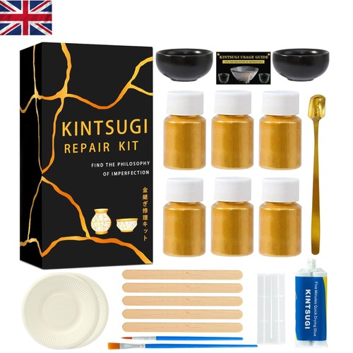 Elegant kintsugi repair set - elegant,