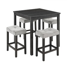 5-Piece Wooden Bar Table Set