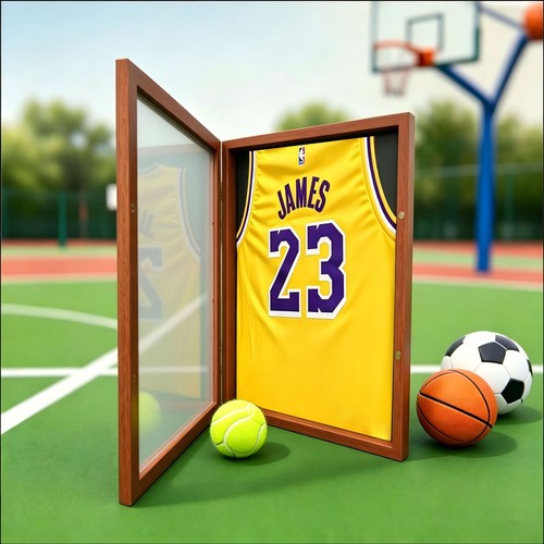 Shirt display frame sports - frame,