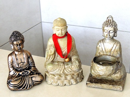 Three thai buddha ornament - three,