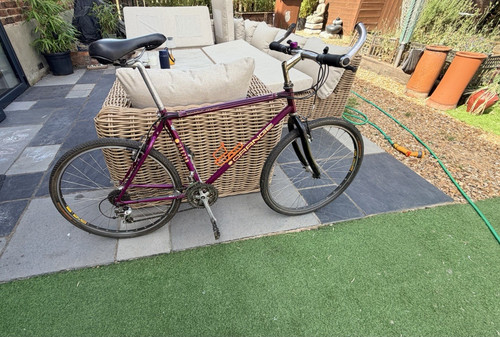 Orange clockwork hybrid bike - orange,