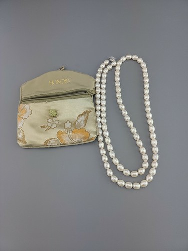 Honora white pearls large - white,