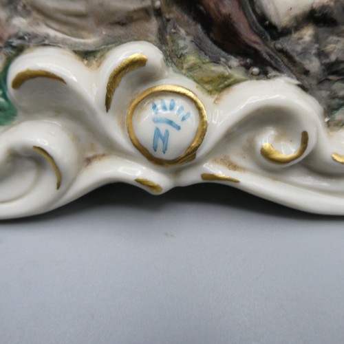 Capodimonte boy and girl - capodimonte, on