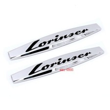 2Pcs Lorinser Metal Side Wing