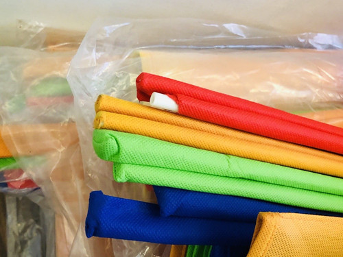 Damaged supermarket shopping - damaged,