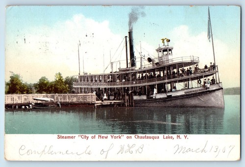 C1907 chautauqua lake - c1907, york