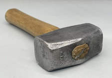 Vintage BRADES 3 lb Club Hammer Lump Hammer Blacksmiths Planishing Tool