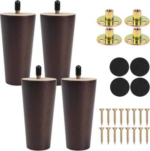 4pcs walnut wood furniture - 4pcs,