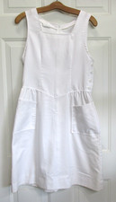 Vtg Nurse Uniform Smock Apron
