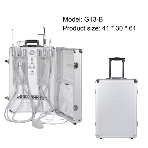 Portable dental unit with air - portable,