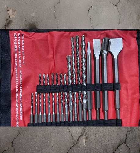 17pcs sds plus - 17pcs, hammer