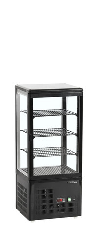Tall countertop display fridge - countertop,