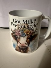 Got Milk Iv Got Style Cow Mug