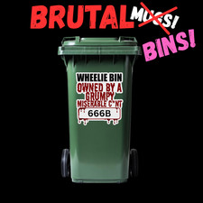 4 x Offensive Wheelie Bin