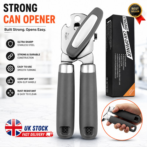 Tin can opener easy - can,